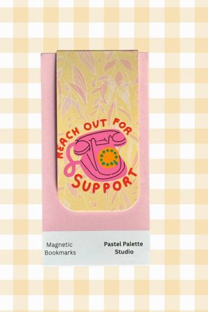 Reach out for support magnetic Bookmark